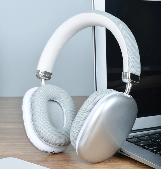 B40 Bluetooth Headphones Over Ear Wireless Headset HiFi Music Gaming Comfortable Mic for iPhone Android PC Travel Sports