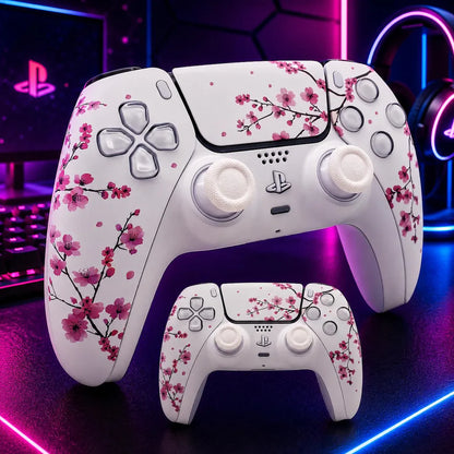 Pink Sakura PS5 DualSense Controller Shell Replacement Kit Nova Loot