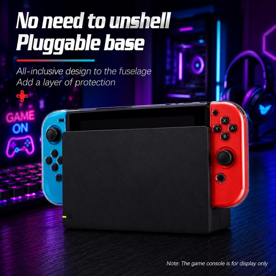 Clear Protective Case for Switch Console