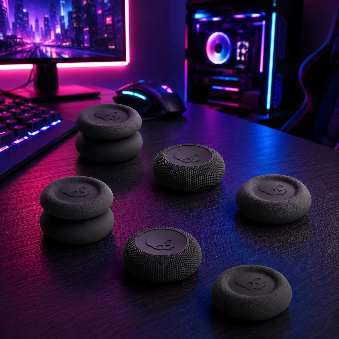 6-Piece Thumb Grip Caps Set for PS5/PS4 & Switch 2 Pro Nova Loot